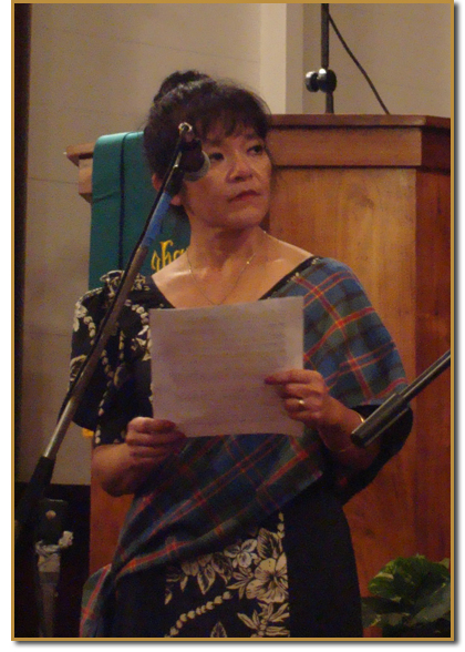 Kathy Collins reads Princess Ka'iulani in Ka'iulani The Island Rose